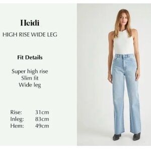 ROLLA'S Light Wash Heidi Jeans
